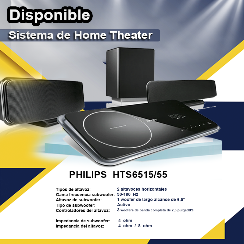 Home Theater-Philips  HTS6515/55
