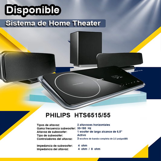 Home Theater-Philips  HTS6515/55