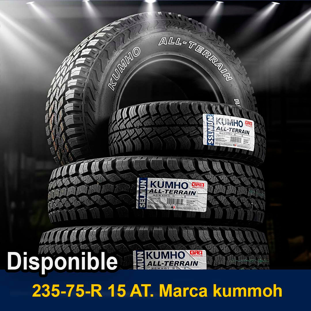 Neumático Kumho Todo Terreno (AT) - 235/75 R15