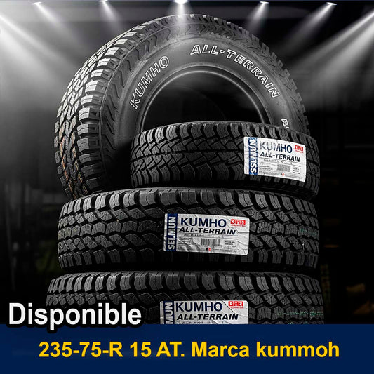 Neumático Kumho Todo Terreno (AT) - 235/75 R15