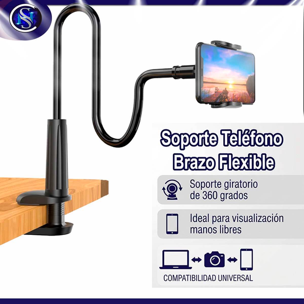 Soporte de Brazo Flexible Premium para Teléfono