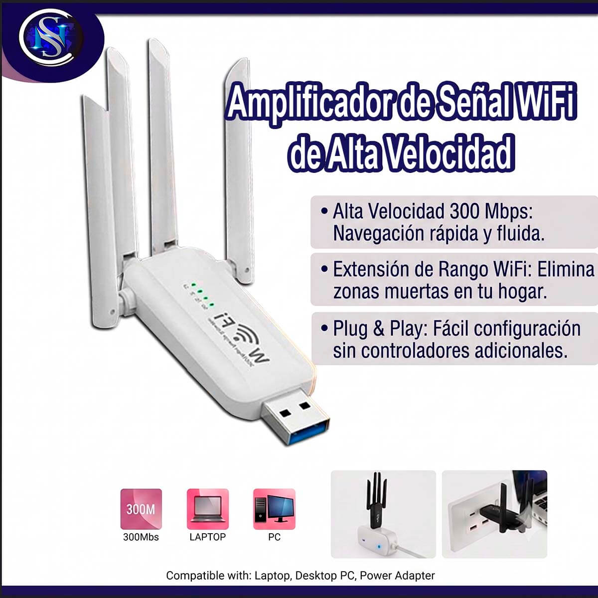Amplificador de Señal WiFi