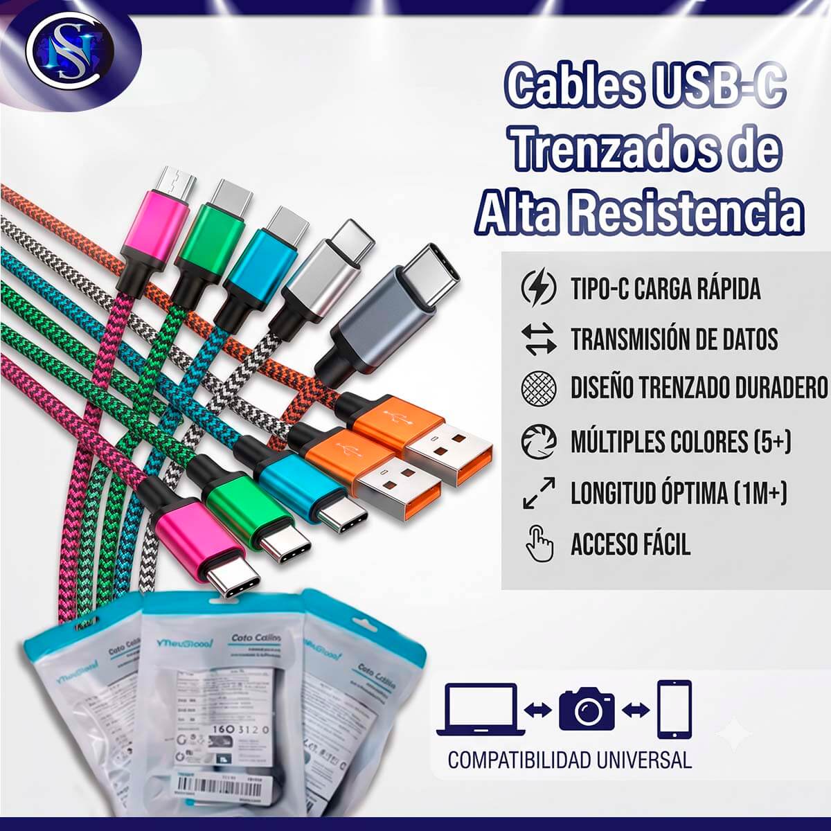 Cable Tipo C Carga Rápida