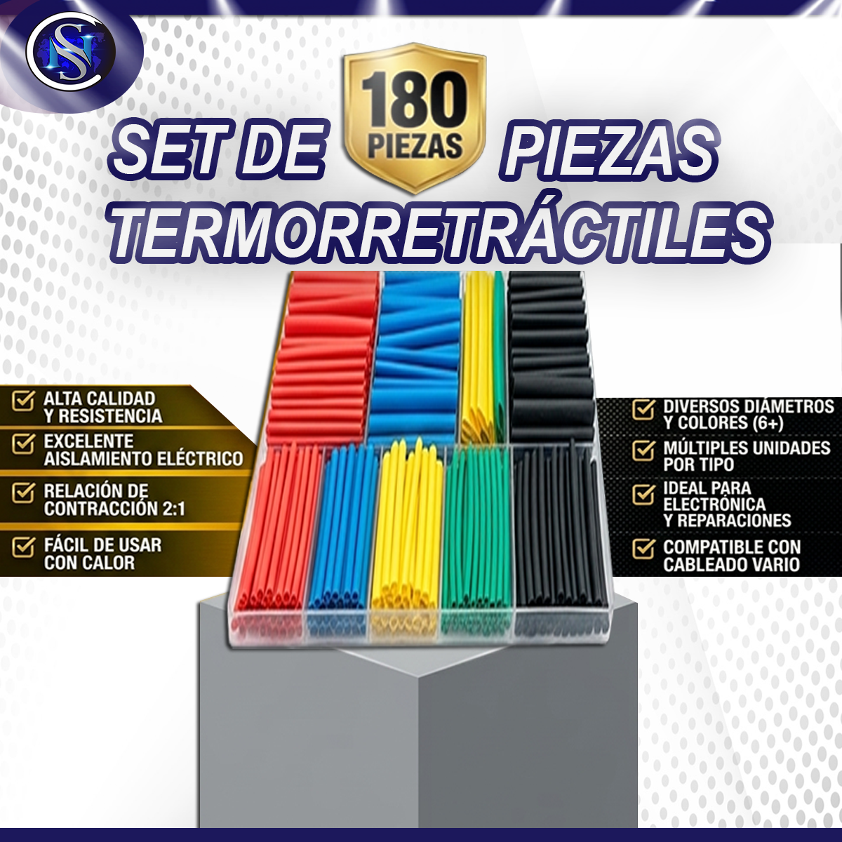🔥 Set 180  Fundas Termorretráctiles